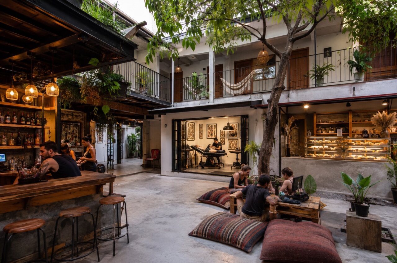 Leasehold hostel with 67 beds in Phra Nakhon Bangkok - THBP-1405
